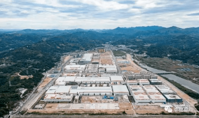 福鼎時(shí)代鋰離子電池廠(chǎng)房建設(shè)